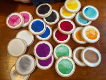 Load image into Gallery viewer, Learning Colors Wooden Learning Coins and Magnets - Set of 12 - Preschool Education - Montessori, Charlotte Mason, Option for Memory Game