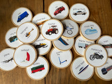Load image into Gallery viewer, Transportation and Things that Go Learning Tokens + Magnets - Set of 20 - Toddler Education - Montessori, Charlotte Mason, Opt. Memory Game