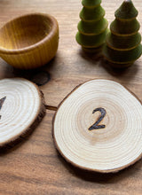 Load image into Gallery viewer, Naturally-Dyed Rainbow Loose Parts Counting Set - Nature Themed