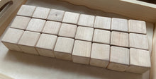 Load image into Gallery viewer, Smoothly Sanded Blank Maple Wooden Blocks - DIY - Decorate - Baby Blocks - Sealed Option - Sets in Multiples of 6