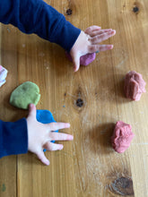Load image into Gallery viewer, Mountain Dough - Buttery-Soft Organic Dough - Single Jars or Set of Three - Play Dough - 100% Organic Dye - 4oz Jars