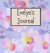 Load image into Gallery viewer, Personalized Spiral Bound Journal - School - Homeschool - MULTIPLE Notebook Front Cover Prints to Choose From