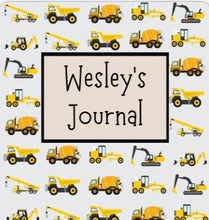 Load image into Gallery viewer, Personalized Spiral Bound Journal - School - Homeschool - MULTIPLE Notebook Front Cover Prints to Choose From