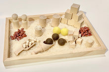 Load image into Gallery viewer, Build and Play Sensory Tray - Construction - Themed Fine Motor Sensory Tray - 41+ Piece Set - Sensory Play