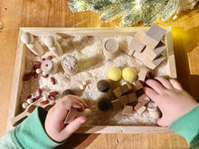 Load image into Gallery viewer, Build and Play Sensory Tray - Construction - Themed Fine Motor Sensory Tray - 41+ Piece Set - Sensory Play