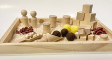 Load image into Gallery viewer, Build and Play Sensory Tray - Construction - Themed Fine Motor Sensory Tray - 41+ Piece Set - Sensory Play