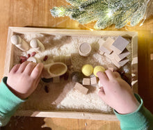 Load image into Gallery viewer, Build and Play Sensory Tray - Construction - Themed Fine Motor Sensory Tray - 41+ Piece Set - Sensory Play