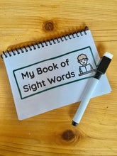 Load image into Gallery viewer, Sight Word Flip Books - Learn to Read - Mini Sight Word Readers - Option for Dry Erase with Magnetic Marker/Eraser