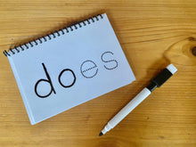 Load image into Gallery viewer, Sight Word Flip Books - Learn to Read - Mini Sight Word Readers - Option for Dry Erase with Magnetic Marker/Eraser