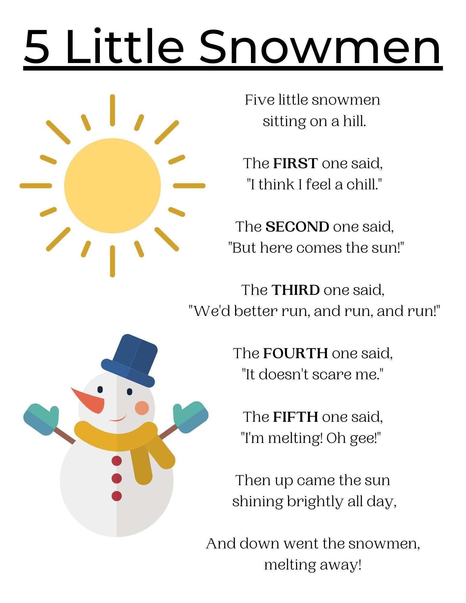 5-little-snowmen-digital-download-mountain-mom-studio for Free Printable 5 Little Snowmen Printable 5 Little Snowmen DIGITAL DOWNLOAD – Mountain Mom Studio for Free Printable 5 Little Snowmen Printable