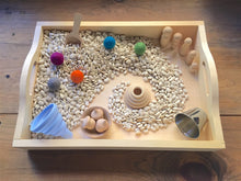 Load image into Gallery viewer, Natural Sensory Tray - Montessori Inspired
