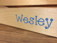 Load image into Gallery viewer, Personalized Natural Wooden Tray for Sensory Play - Crafting - Building Blocks - Tray Only

