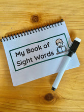 Load image into Gallery viewer, Sight Word Flip Books - Learn to Read - Mini Sight Word Readers - Option for Dry Erase with Magnetic Marker/Eraser
